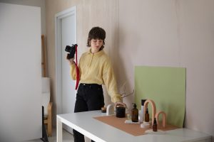 side-view-woman-working-photography-studio